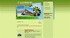Desktop Screenshot of algerievoyage.net